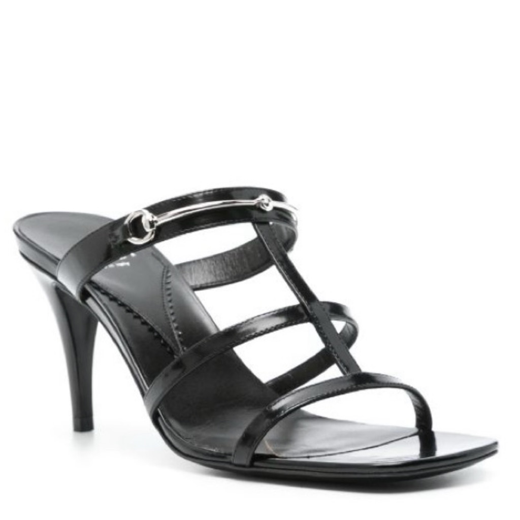 Gucci Slim Horsebit Leather Sandal